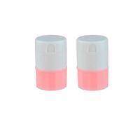 HAJHI Pill Crusher Fine Powder for Elderly Kid 4-in-1 Pill Cutter V-Bracket Pill Splitter Storage Daily Portable Dustproof for Business Trips(Powder)