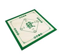 HAJHI Quick-Drying Mahjong Table Cloth Non-Slip Mahjong Mat Easy Care Game Mat for Table Silent Chinoiserie for Board Games Beginners(60 * 60cm,E)