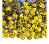 HAJHI Self-Adhesive Bedazzling Kit Hotfix DIY Wedding Dresses Nail Charms Resin Flatback Rhinestones for Bedazzling for Fabric Bags Footwear(4.6-4.8mm-1440pcs,24)