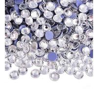 HAJHI Self-Adhesive Bedazzling Kit Hotfix DIY Wedding Dresses Nail Charms Resin Flatback Rhinestones for Bedazzling for Fabric Bags Footwear(2.7-2.9mm-1440pcs,1)