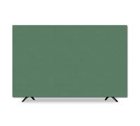 HAJHI Simple Modern Tv Cover Universal Stretch for 32-100in Led Curved/Flat Tv Dustproof Elasticated Non-Slip Home Decoration(75in【166cm*93cm】,Dark green)
