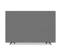 HAJHI Simple Modern Tv Cover Universal Stretch for 32-100in Led Curved/Flat Tv Dustproof Elasticated Non-Slip Home Decoration(100in【222cm*125cm】,Grey)