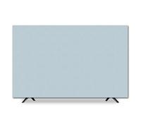 HAJHI Simple Modern Tv Cover Universal Stretch for 32-100in Led Curved/Flat Tv Dustproof Elasticated Non-Slip Home Decoration(42in【93cm*53cm】,Blue)