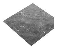 HAJHI Square Game Mat for Table Texas Hold'em Mahjong Mat Thickened Silent Mahjong Table Cloth Non-Slip for Board Beginners(70 * 70cm,GREY-C_3MM)