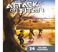 Hajime Isayama Attack on Titan 34 Paperback Book Hajime Isayama Multicolor