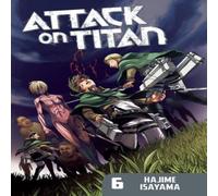 Hajime Isayama Attack On Titan 6 Paperback Book Hajime Isayama Multicolor