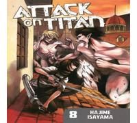 Hajime Isayama Attack On Titan 8 Paperback Book Hajime Isayama Multicolor