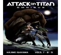Hajime Isayama Attack on Titan Omnibus 3 (Vol. 7-9) Paperback Book Hajime Isayama Multicolor
