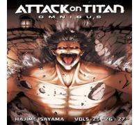 Hajime Isayama Attack on Titan Omnibus 9 (Vol. 25-27) Paperback Book Hajime Isayama Multicolor