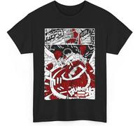 Hajime No Ippo Kamogawa Boxing Gym KBG T-Shirt Merch Men Short Sleeve Women Funny Tee Unisex Harajuku Tops(Medium)