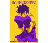 Hajime no Ippo NOTEBOOK: 6x9 120 Pages Lined College Ruled Paper, Journal, Matte Finish Cover, Diary
