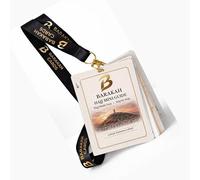 HAJJ Mini Guide Barakah Cards- 34-Page Premium Cards - Lanyard with Innovative Dual-Hole Design ensures a Smooth Use during HAJJ. Includes Essential Dua's and Supplications. Scholar approved.