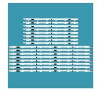 HAJMGUMC LED Backlight Strip Fit for Samsung UE46F5000 UA46F5000 UE46F6800 UN46F6300 UE46F6400 BN96-25308A 25309A D2GE-460SCA 460SCB-R3