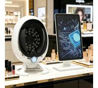 HajMyrdonyx 3D Digital Skin Analyzer Detector, 36MP Intelligent AI Smart Facial Skin Analysis Machine, 8-Spectrum Facial Scanner for Beauty Salon Healthy Skin Care Skin Condition Evaluation 21.5in