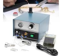 HajMyrdonyx 60W Pneumatic Hand Engraving Machines, Double-Head Engraver Impact Graver,Electric Multi-Function Engraving Jewelry Tool 100-4000 rpm or Jewellery, Crafts, Wrought Iron