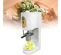HajMyrdonyx Commercial Ice Cream Machine, 28-30 L/Hour Spaghetti Ice Cream Press, Soft Serve & Gelato Maker with 4 Shape Molds, Professional Ice Cream Noodle Extruder