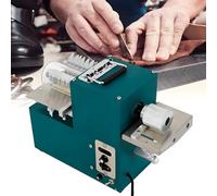 HajMyrdonyx Electric Leather Strip Cutter, Cutter Machine Leather Slitting Leather Skiving Machine, DIY Leathercraft Strap Splitte Cutting width: 2-86mm for Crafting Bags, Shoes, and Paper