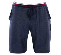 Hajo Men's Sweatshorts - Stretch, Bermuda, Kontrastbund, Cotton Merzerisi