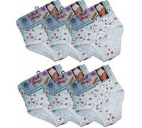 HAJRA@ 6 Women's Cotton Rich Full Coverage Mama Briefs,Multipack Maxi Knickers Underwear Panties, 6 Pack (UK, Numeric, 14, 16, Regular, Regular, 6, Floral)