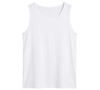 HAJRA® Men's Cotton Vests Tank Tops Sleeveless, Easy Fit Men Workout Shirts Plain Breathable Slim Fit Summer Top Vest Everyday Athletic wear (3XL White (Pack 1)