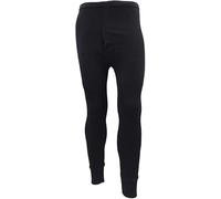 HAJRA® Men's Extreme Thermal Underwear Bottoms - Warm Winter Long Johns Base Layer Trousers, Ideal Underlayer Pants for Cold Weather, Sizes S-XXL (UK, Alpha, XXL, Regular, Regular, Black (Long Johns))