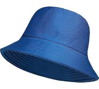 HAJRA® Unisex Cotton Bucket Hat, Summer Sun Hat Plain, Ideal for, Hunting,Hiking, Camping, Fishing, Holidays. Bucket Hat Design Fits All Men, Women 56-58cm (UK, Alpha, One Size, Royal Blue)