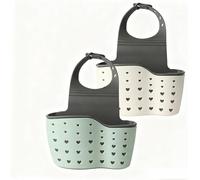 HAJXXMM Kitchen Sink Caddy, Multifunctional Kitchen Sink Storage Organiser, Portable Sink Shelf, Countertop Cleaning Rack with Adjustable Strap Washing up Caddy for Kit-chen Bathroom