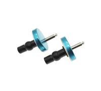 HAJXZH Toilet Seat Hinge Fixing Parts 2 Pieces Full Set Toilet Seat Hinge Fixings for to Replace The Fixing Parts of The Toilet Seat Hinge Screw Nut Bolt