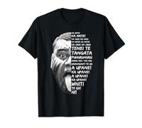 Haka Lyrics New Zealand Black Maori Kiwi NZ Fan Rugby T-Shirt