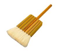 Hake Blender Brushes 3/4 / 5/6 / 7 Tubes Sheep Hair Artist Painting for Pottery Wash Cleaning Ceramic Watercolor Flat Paint Brush Set Sheep Hair Bristles Wash Brush for Watercolor