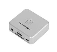 Hakeeta Musical Digitizer with Analog Music Converted to Stereo MP3, 128Kbps Data Transmission Ultra Fast Conversion, Left and Right Channel Surround Sound, Storage U Disk or SD Card.