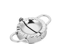 Hakeeta Stainless Steel Dumpling Maker, Large Size, 15.5*10.5*2.5cm, 93g, Food-Grade, Rust-Resistant, Dishwasher Safe