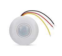 Hakeeta TDL-9958R 360° Infrared PIR Motion Sensor Detector Light Switch with Time Delay for LED Ceiling Light Intelligent Brightness Sensor Save Energy and High Sensitivity Automatic Control