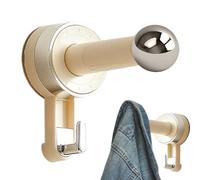 Haken Mit Vacuminous - Saugnapf Mit Haken - Hakens Mits Saugnapf | Verstellbare Hakens Ohne Bohren Für Bad, Dusche Und Küche | Wasserdichter, Wiederverwendbarer Wandhalter Für Handtücher
