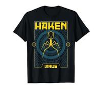 Haken - 'Virus' T-Shirt, Men, Black, 3X-Large