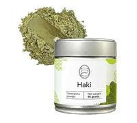 HAKI TEA Genmiacha Tea Powder - 40 gr/40 Servings -with 50% Roasted Rice and 50% Green Tea - Traditional Farm from the Hills of Wazuka Japan