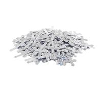 HAKIDZEL 1 Pack Cross Christening Confetti Glitter Cross Sequins Table Scatter For Baby Shower Wedding Birthday Communion Baptism And Christmas Party Silver