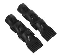 HAKIDZEL 10 pcs Plastic Hair Dryer Comb Attachment High Temperature Resistant Diffuser Nozzle for Even Heat Distribution and Volume Boost Suitable for Home Salon Styling