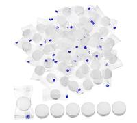 HAKIDZEL 100pcs Compact Compressed Towel Mini Travel Towel Wipes Microfibre Face Hand for Outdoor Sports Disposable Coin Tissue