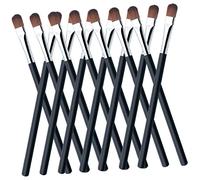 HAKIDZEL 100pcs Makeup Brush Portable Eyeshadow Makeup Cosmetics Lip Beauty Tools for Girls Women Blending Brush Handle Applicator
