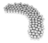 HAKIDZEL 100pcs Stainless Steel Hose Crimping Sleeves for Hydraulic Hose, High Pressure Compression Ferrules with Easy Installation, Versatile Application for Industrial Hydraulic Systems