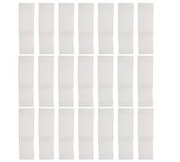 HAKIDZEL 100pcs Stretchable Disposable Elastic Head Wraps Skin Care Hair Bands White Non-woven Fabric Sanitary for Facial Treatments and Massages