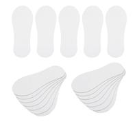 HAKIDZEL 100pcs White Paper Cardboard Sock Inserts for Stockings and Socks for Large-Scale Use Keeps Stretched for Factories and Retail Display