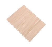 HAKIDZEL 100pcs Wooden DIY Craft Sticks for Paint Mixing and Epoxy Multipurpose Popsicle Style Stirrers for Mold Making Art Projects Eco Friendly Reusable Woodcraft Supplies
