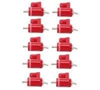 HAKIDZEL 10pcs Automatic Chicken Waterer Nipples Design for Poultry Drinkers Convenient Chick Feeder for Farms and Compatible Buckets and Containers