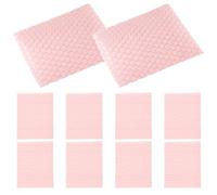 HAKIDZEL 10pcs Pink Heart Design Padded Bubble Mailer Envelopes with Pe Material and Portable Bubble Cushioning for Protecting Items and Packaging Small Goods Securely