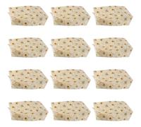 HAKIDZEL 12pcs Paper Bags Cartoon Pattern Portable Snack Bags Reusable Multi-function Design Assorted Colour for Holiday Christmas