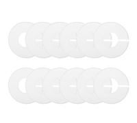 HAKIDZEL 12pcs Plastic Clothes Size Dividers Baby Clothes Organizers Hanger Separators for Closet Storage