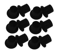 HAKIDZEL 15pcs Miniature Doll Hats Decor Kawaii Tiny Party Hats for Dolls DIY Crafts Pet Accessories for Christmas Seasonal Decor