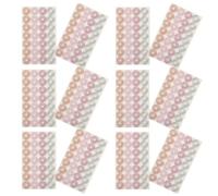 HAKIDZEL 16 Sheets of Adhesive Hole Punch Reinforcement Stickers with 28 Stickers Per Sheet, Easy to Use Paper Hole Reinforcements for Loose-Leaf Paper, for Calendars and Handicrafts Repair